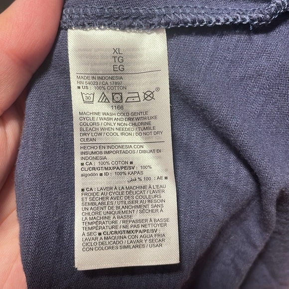 Blue/grey maxi dress with open back - Picture 6 of 6